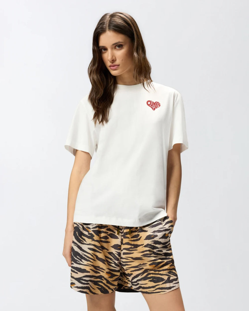 PINKO T-SHIRT STREPITOSO WIT - 3