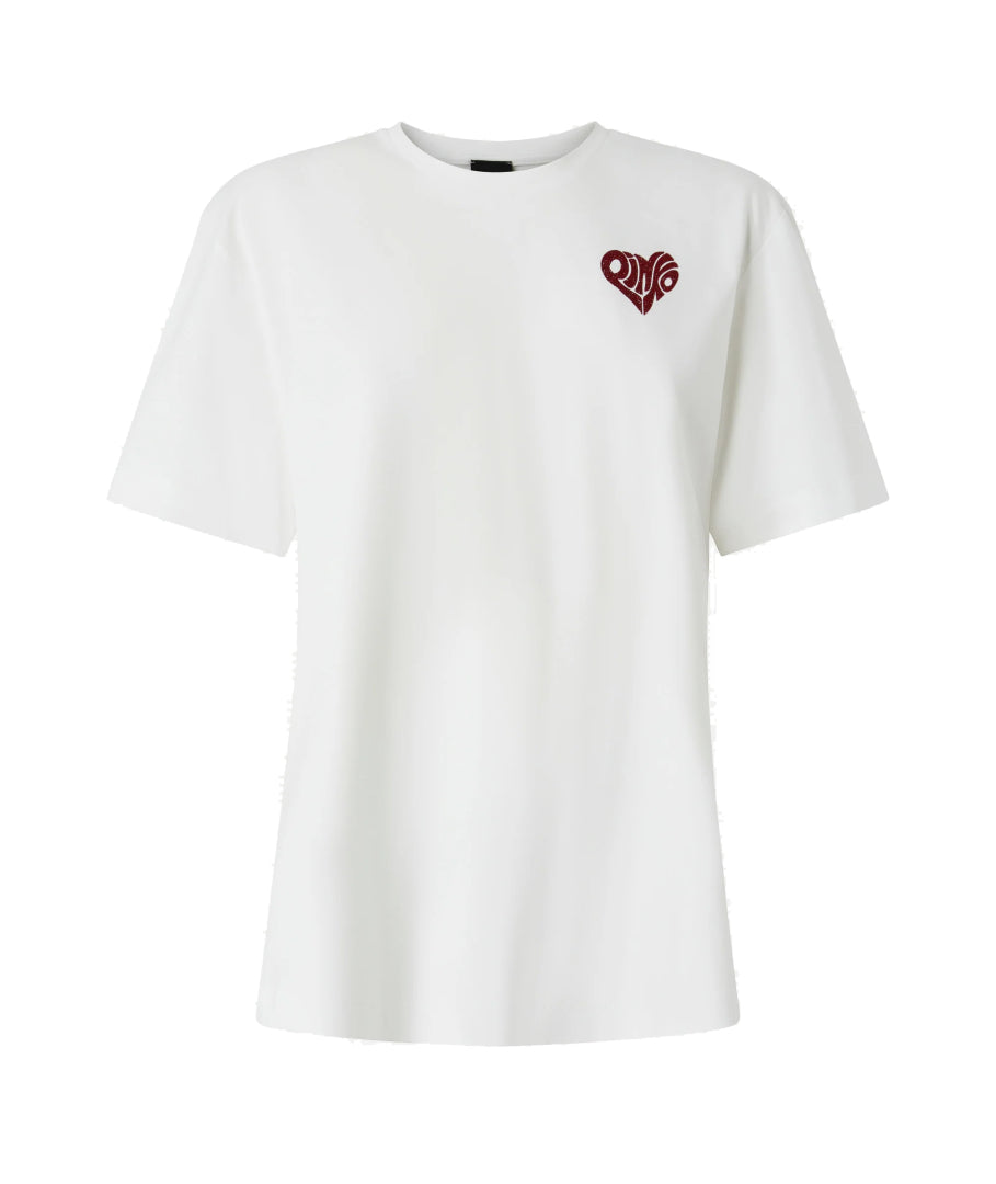 PINKO T-SHIRT STREPITOSO WIT - 1