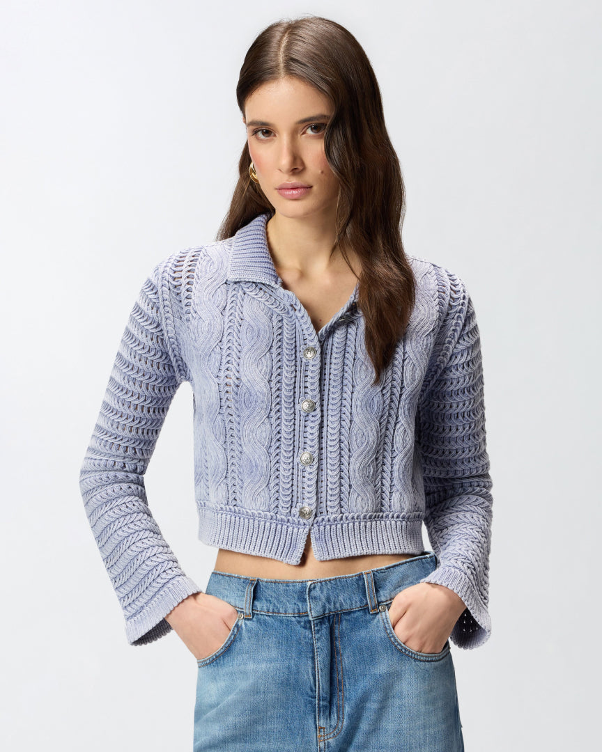 PINKO VEST CAMELLIA PAARS - 3
