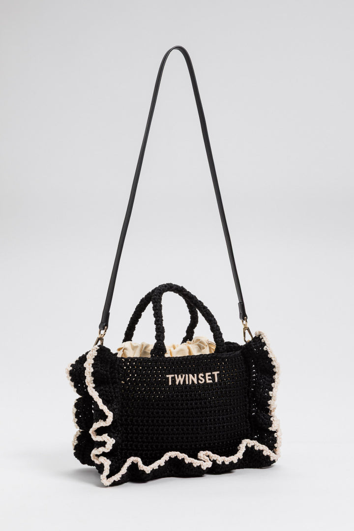 TWIN SET TAS 8291 ZWART - 1