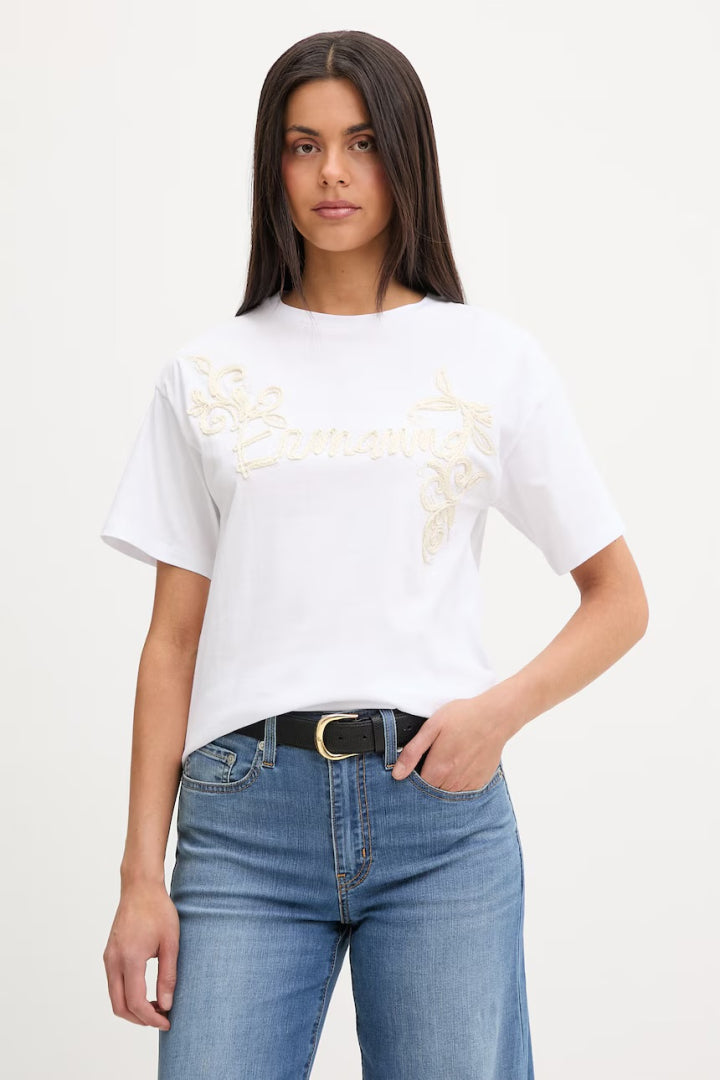 ERMANNO T-SHIRT D48ELJ039EE8 WIT - 1