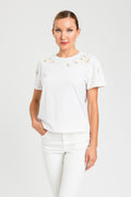 TWIN SET T-SHIRT 261TP202C WIT - 1
