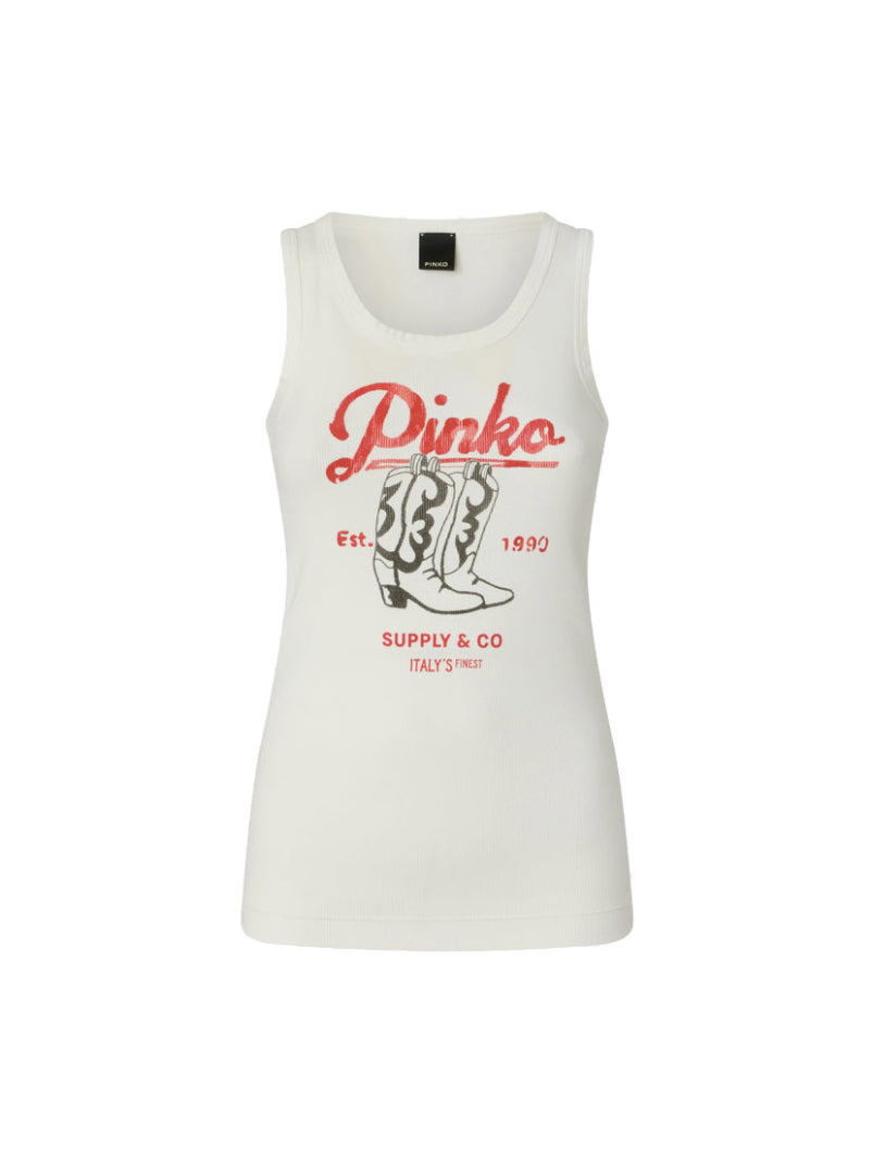 PINKO BUDRIO TOP WIT - 1