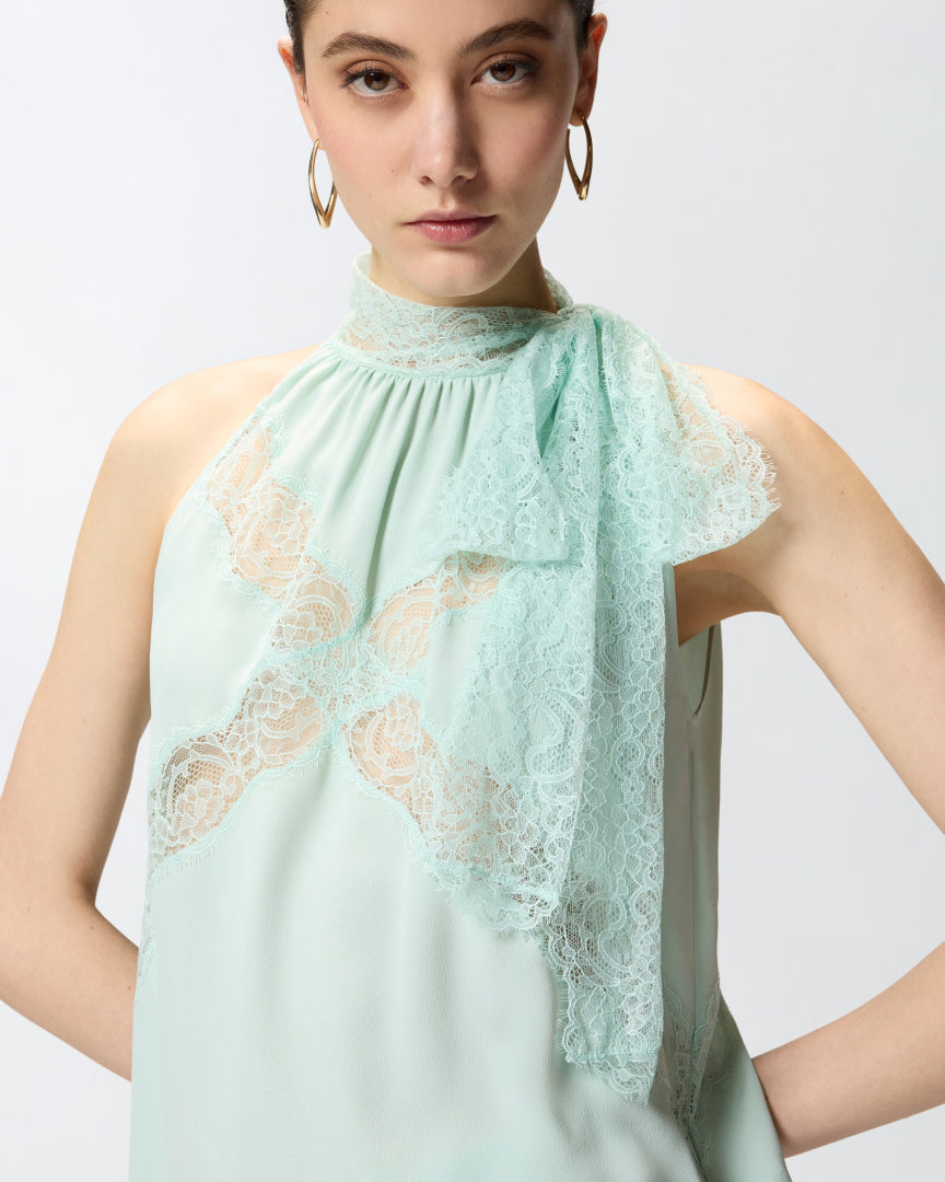 PINKO TOP MANDARANCIO MINT - 4