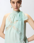 PINKO TOP MANDARANCIO MINT - 4