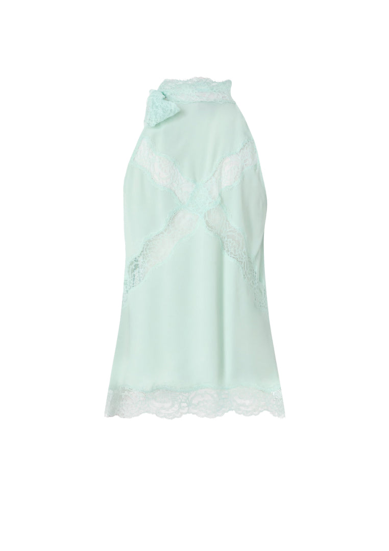 PINKO TOP MANDARANCIO MINT - 2