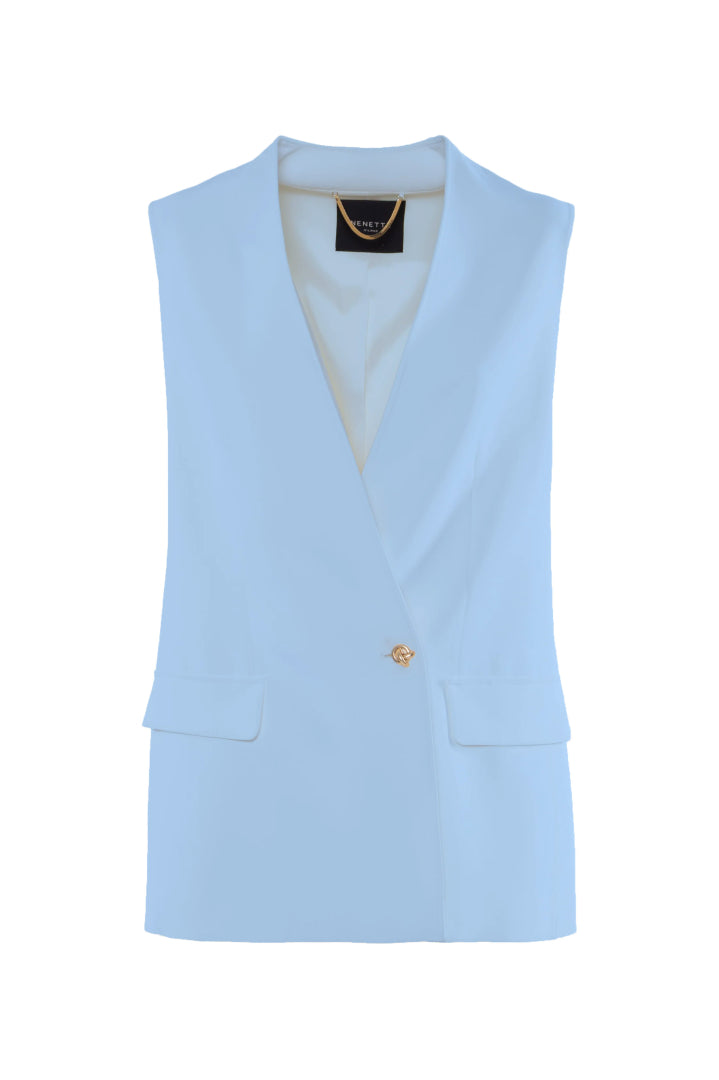 NENETTE GILET BUDONI BLAUW - 1