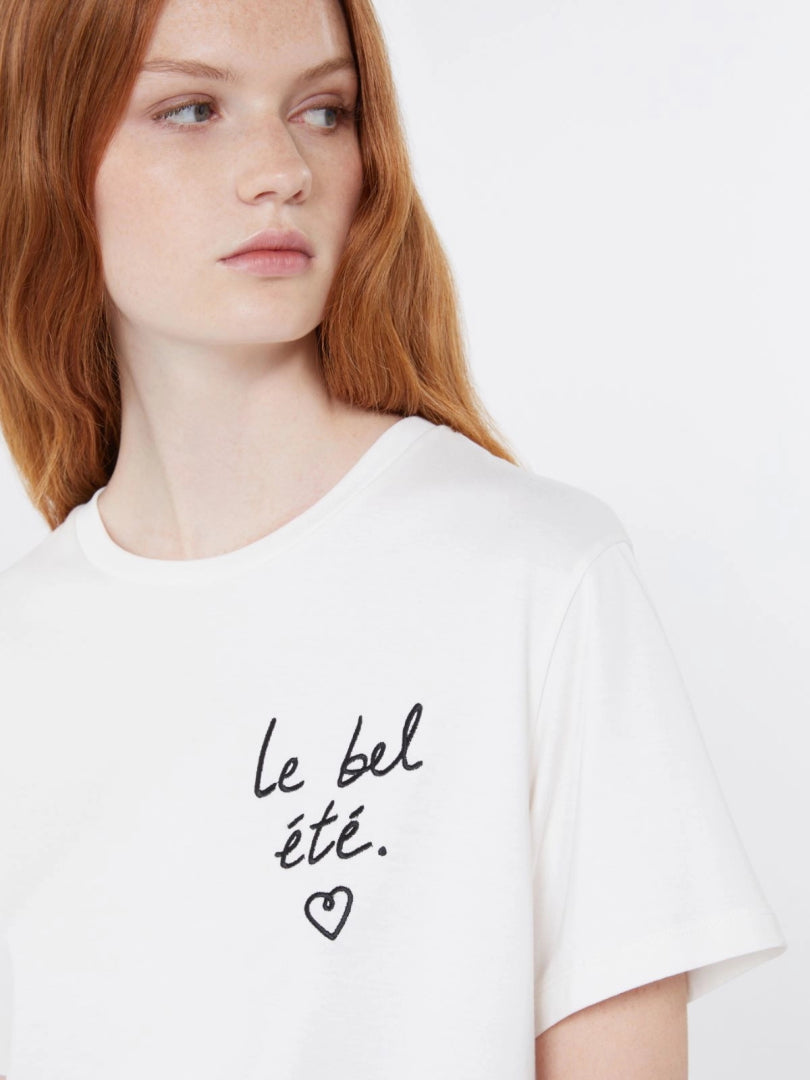 MAX MARA T-SHIRT BORA WIT - 3
