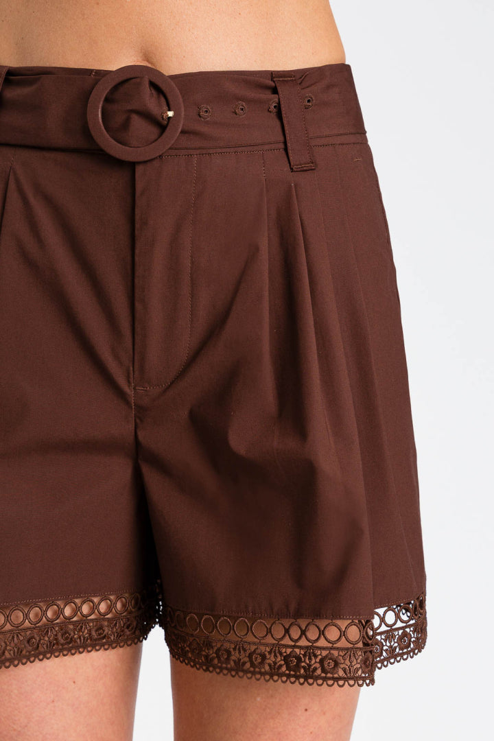 TWIN SET SHORT 2253 BRUIN - 1