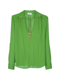 ELISABETTA FRANCHI BLOUSE CA15962 GROEN - 1
