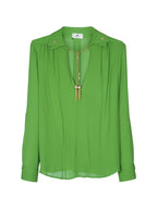 ELISABETTA FRANCHI BLOUSE CA15962 GROEN - 1