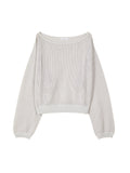 PATRIZIA PEPE TRUI 2K0373 GRIJS - 1