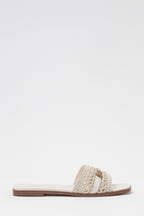 TWIN SET SLIPPERS 044 WIT - 1