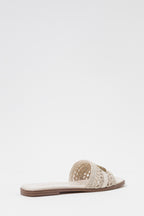 TWIN SET SLIPPERS 044 WIT - 3