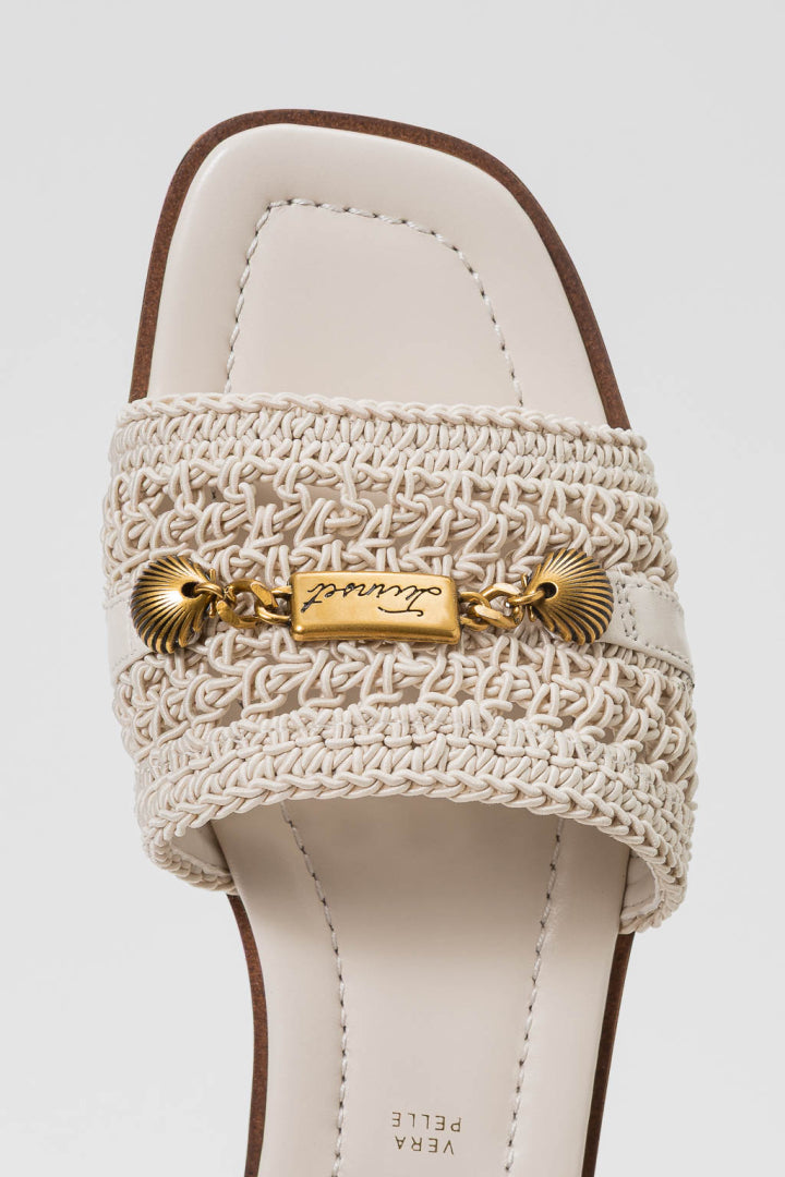 TWIN SET SLIPPERS 044 WIT - 2