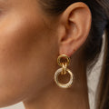 Souvenirs de Pomme EARRINGS MAEVE STRASS GOUD - 1