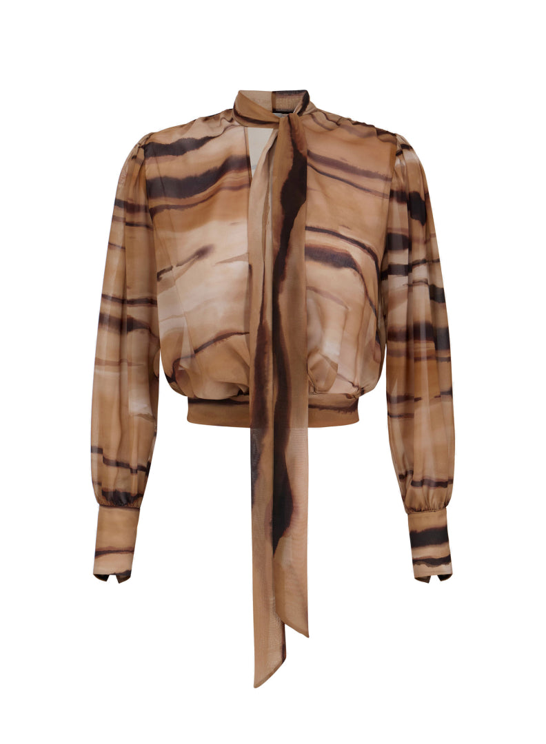 ELISABETTA FRANCHI BLOUSE CA16062 PRINT - 1