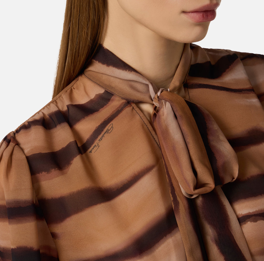 ELISABETTA FRANCHI BLOUSE CA16062 PRINT - 3