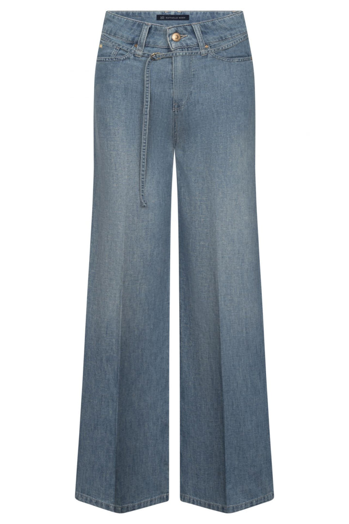 RAFFAELLO ROSSI JEANS SEVENTY BELT LUREX BLAUW - 1
