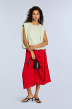 SEMICOUTURE BLOUSE PEARL MINT - 4