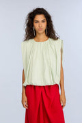 SEMICOUTURE BLOUSE PEARL MINT - 1