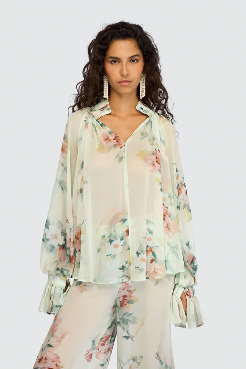 SEMICOUTURE BLOUSE CYMONE PRINT - 1