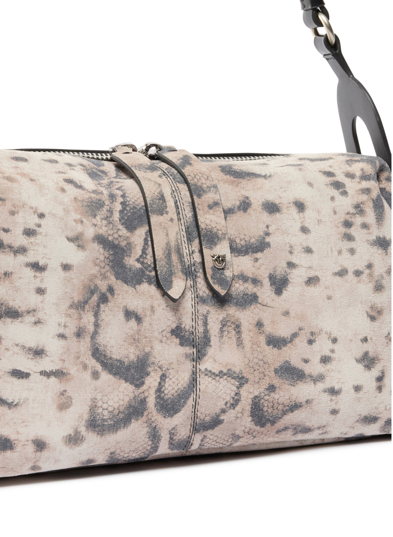 PINKO TAS 24 CLASIC SUEDE PRINT - 3