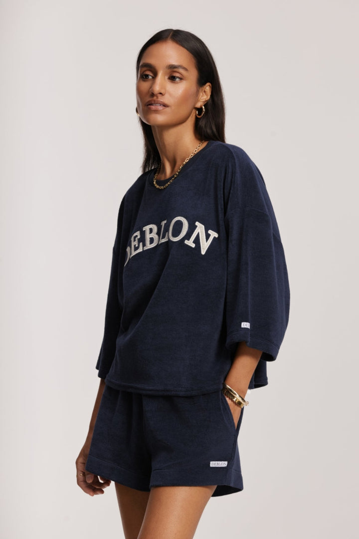 DEBLON MAREN SHORTS 2610204 BLAUW - 4