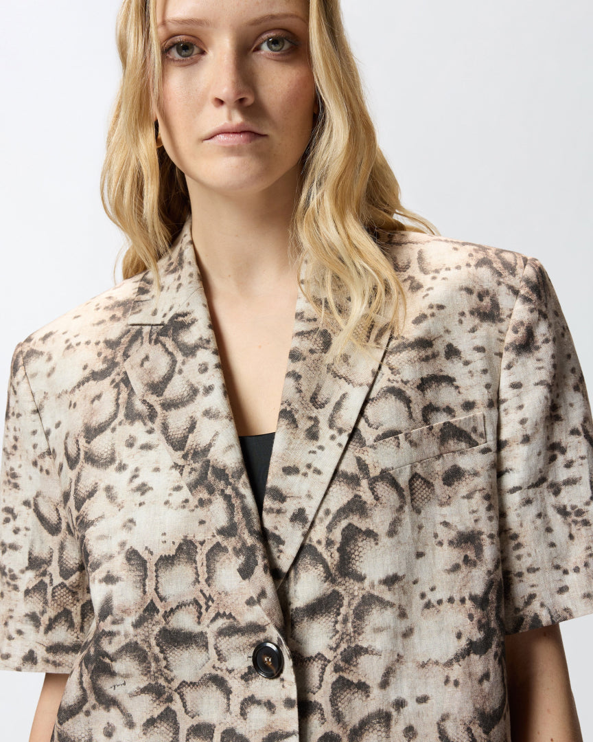 PINKO BLAZER BRINDISI PRINT - 3