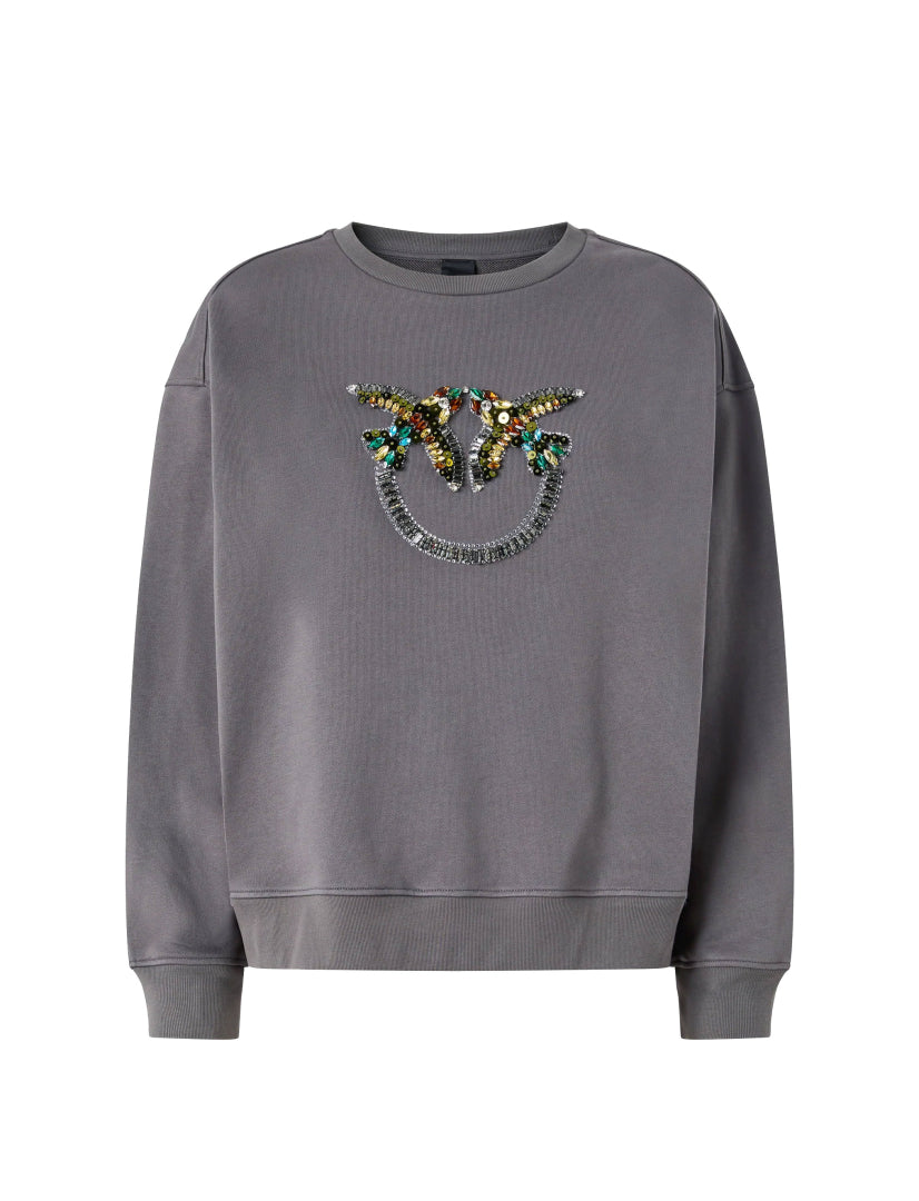 PINKO SWEATER NELLY GRIJS - 1