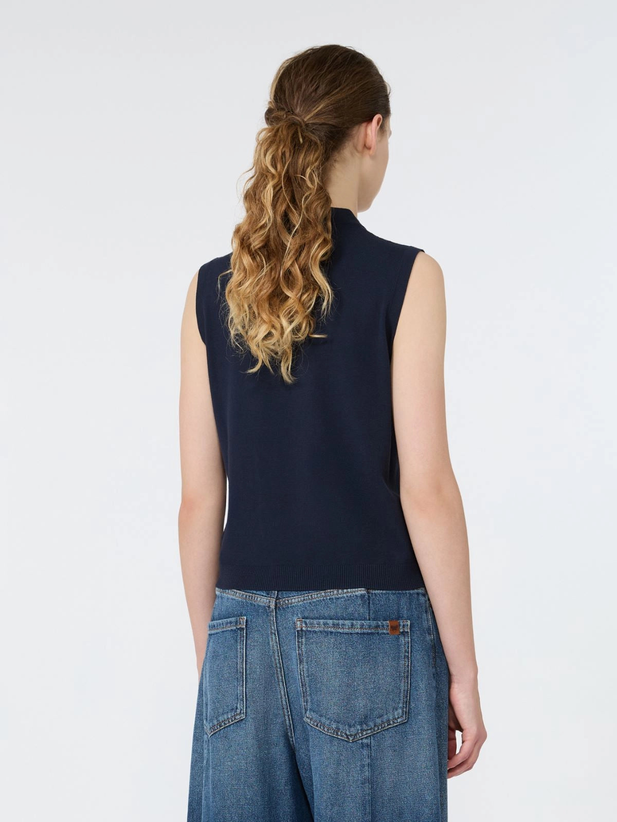 MAX MARA TOP NAZIONE BLAUW - 2