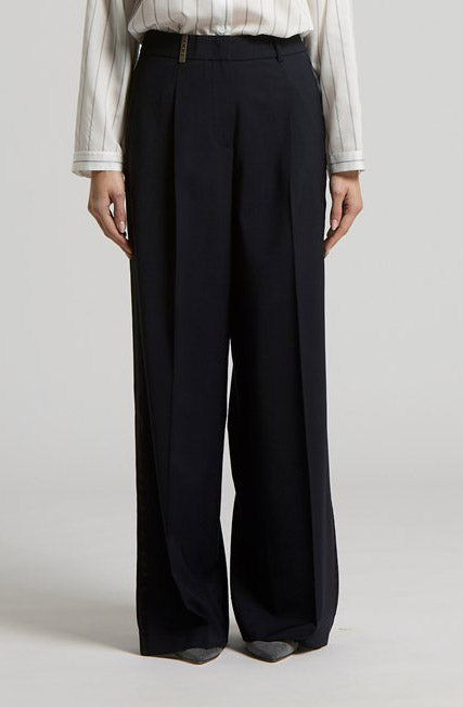 PESERICO BROEK A04639 BLAUW - 1