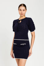 TWIN SET TRUI 3031 BLAUW - 1