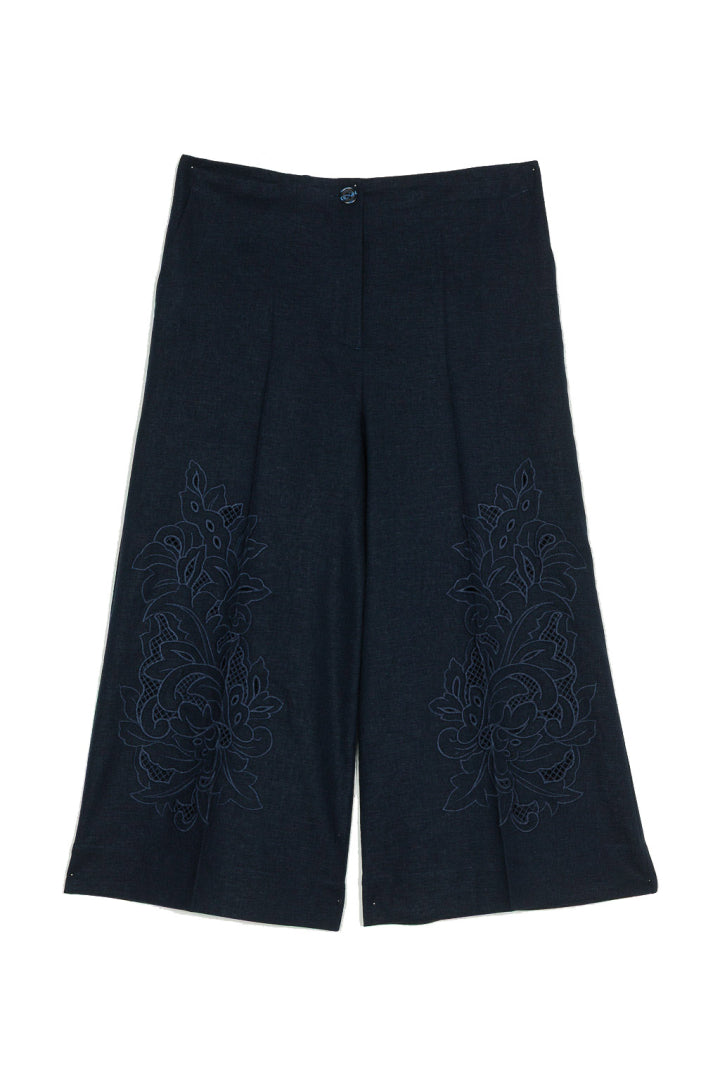 TWIN SET BROEK 2313 BLAUW - 1
