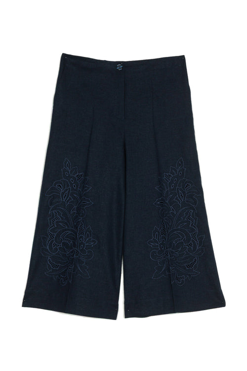 TWIN SET BROEK 2313 BLAUW - 1