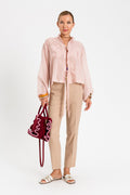 TWIN SET BLOUSE 2052 ROZE - 1