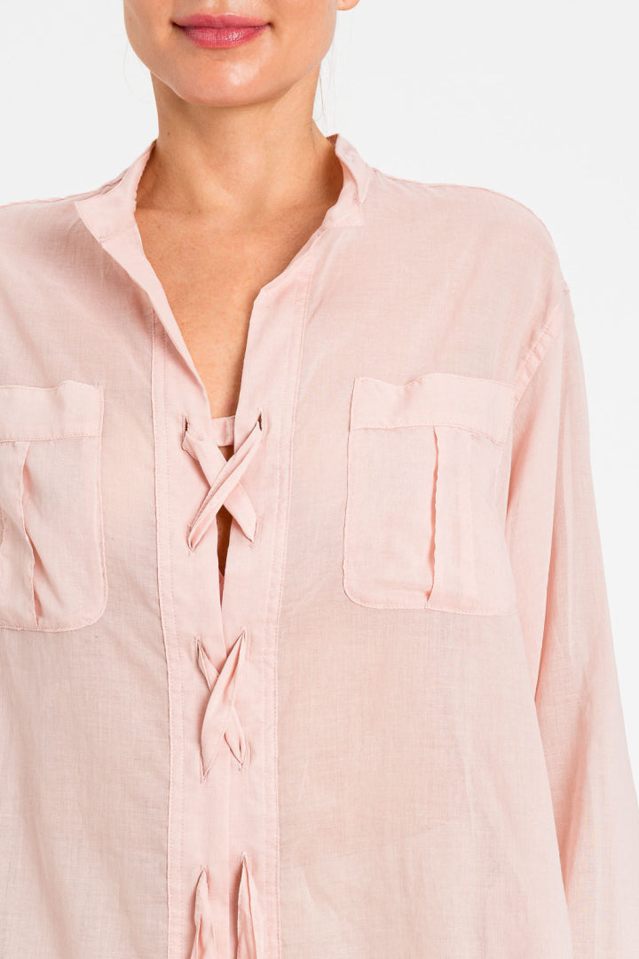 TWIN SET BLOUSE 2052 ROZE - 3
