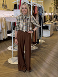 SEMICOUTURE BROEK JHONNY BRUIN - 1