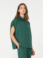 MAX MARA BLOUSE CRINE GROEN - 1