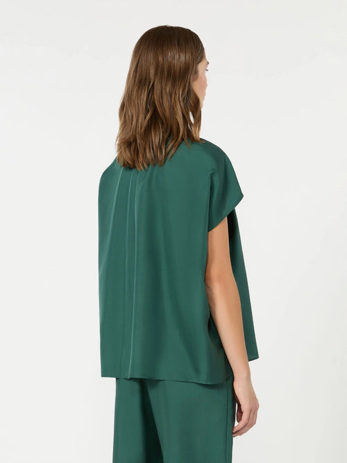 MAX MARA BLOUSE CRINE GROEN - 2