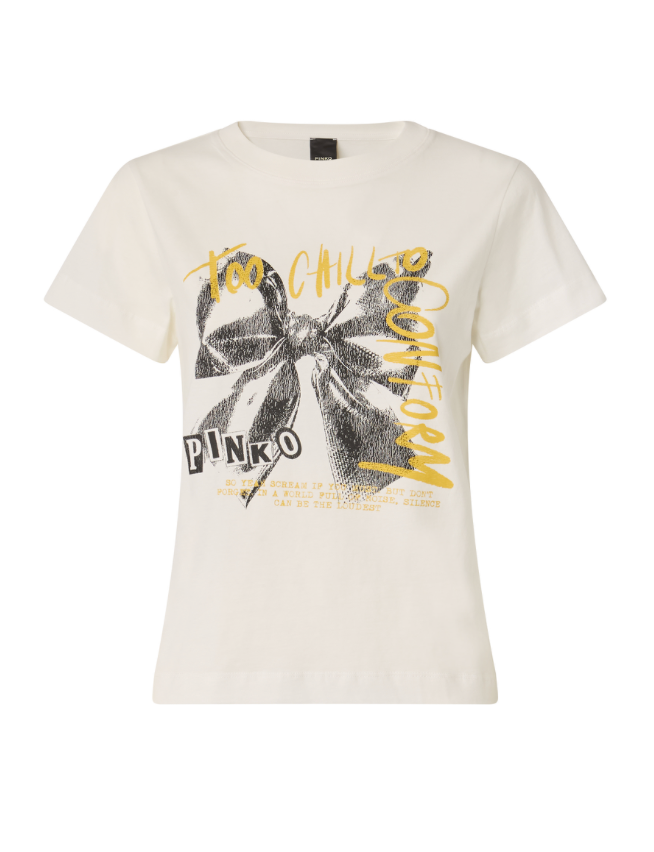 PINKO T-SHIRT 100373 WIT - 1
