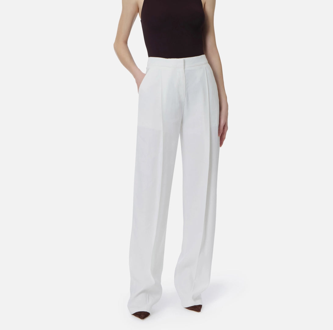 ELISABETTA FRANCHI BROEK PA17962E2 WIT - 2