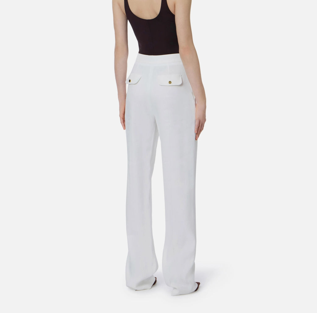 ELISABETTA FRANCHI BROEK PA17962E2 WIT - 4