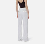 ELISABETTA FRANCHI BROEK PA17962E2 WIT - 4