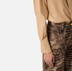 ELISABETTA FRANCHI BLOUSE CA15261E2 CAMEL - 4