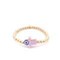 Hamsa Hand Pink Light Gold