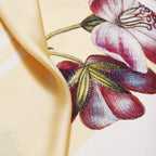 Flora Yellow Flower Scarf