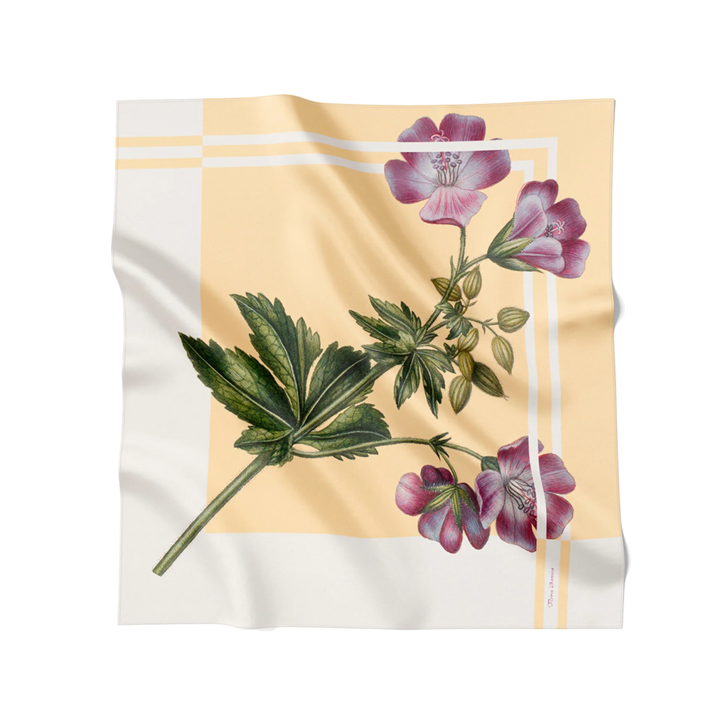 Flora Yellow Flower Scarf