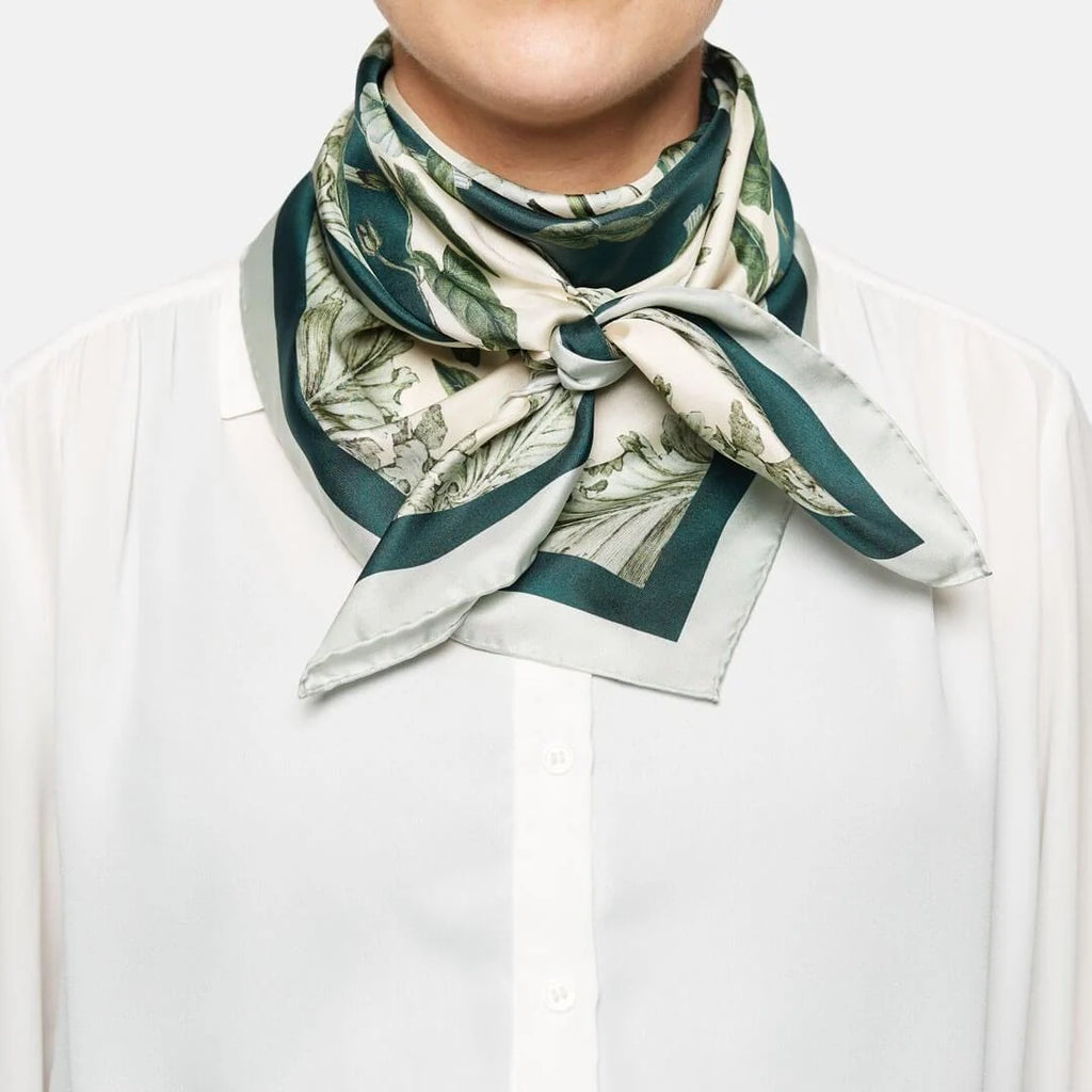 Green Flora Danica Garden Scarf