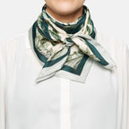 Green Flora Danica Garden Scarf